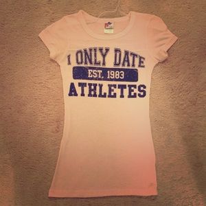 Light pink Varsity Graphic T-shirt size Small